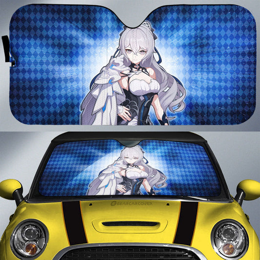 Bronya Car Sunshade Custom Honkai Star Rail Car Accessories