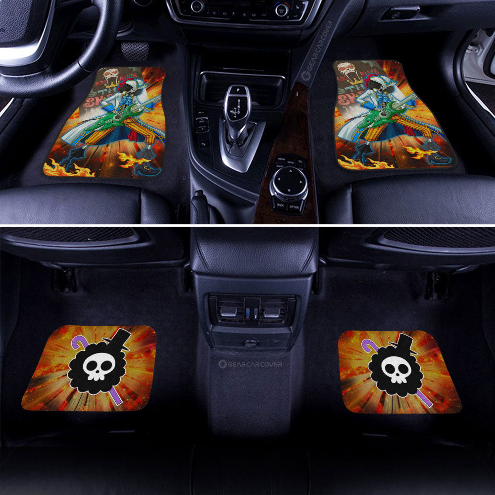 One Piece Car Mats Brook And Wanter Poster Graphic Car Floor Mats Colorful