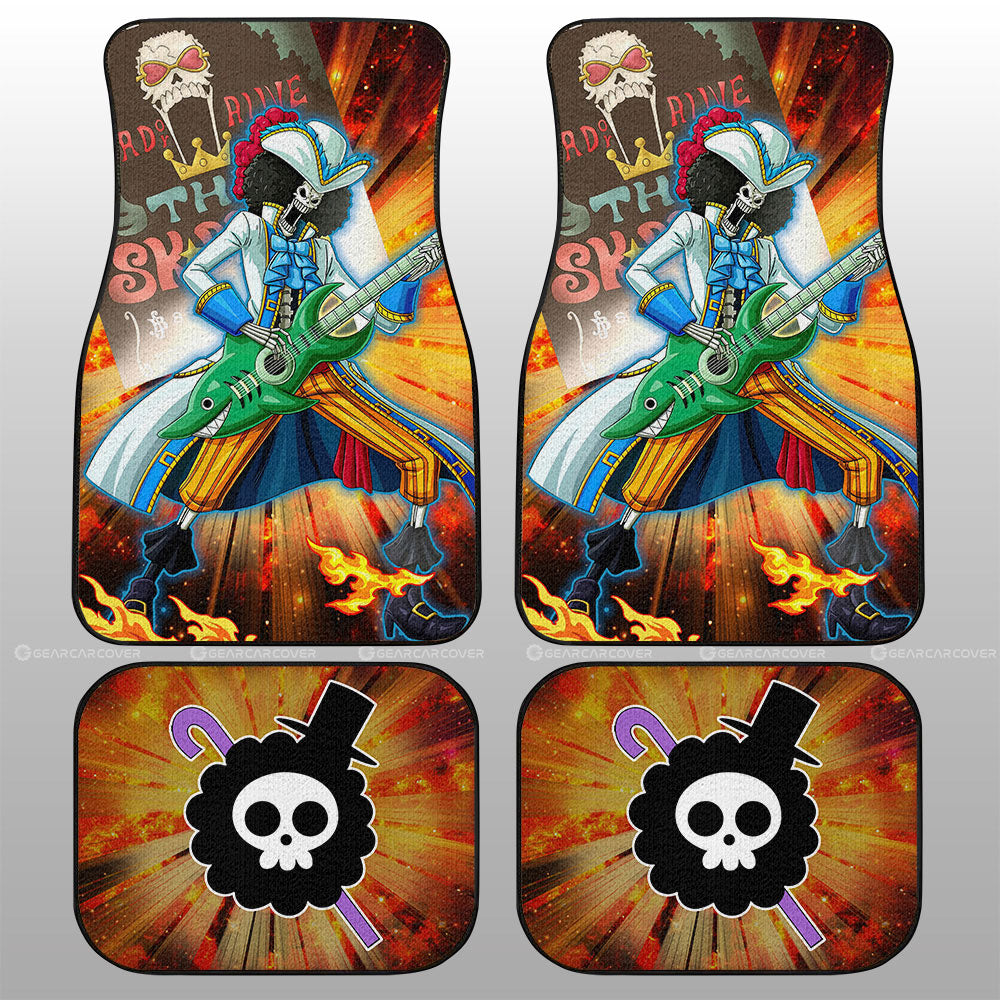One Piece Car Mats Brook And Wanter Poster Graphic Car Floor Mats Colorful