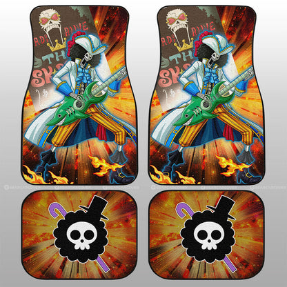 One Piece Car Mats Brook And Wanter Poster Graphic Car Floor Mats Colorful