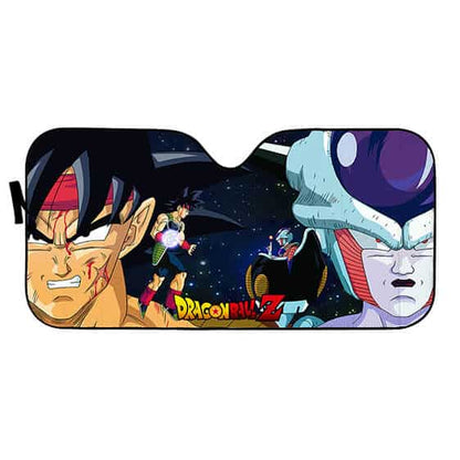 Dragon Ball Car Sun Shade Bruised Bardock Vs Frieza Epic Battle Winshield Sun Shade Colorful