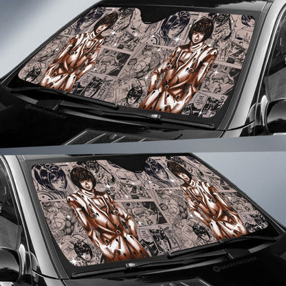 Bruno Bucciarati Car Sunshade Custom Car Accessories