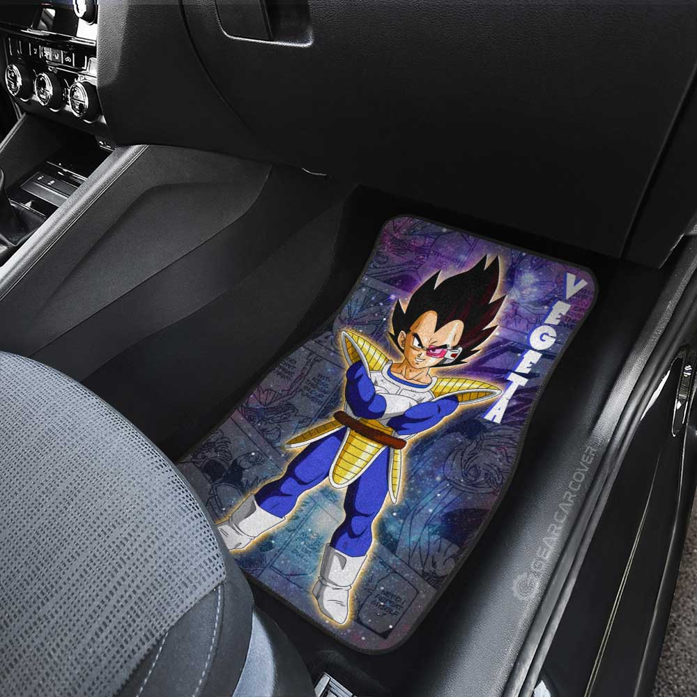 Dragon Ball Car Mats Bulma And Vegeta Car Floor Mats Galaxy Style Dragon Ball Anime Car Floor Mats