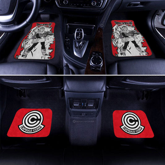 Dragon Ball Car Mats Bulma Car Floor Mats Demon Slayer Car Floor Mats