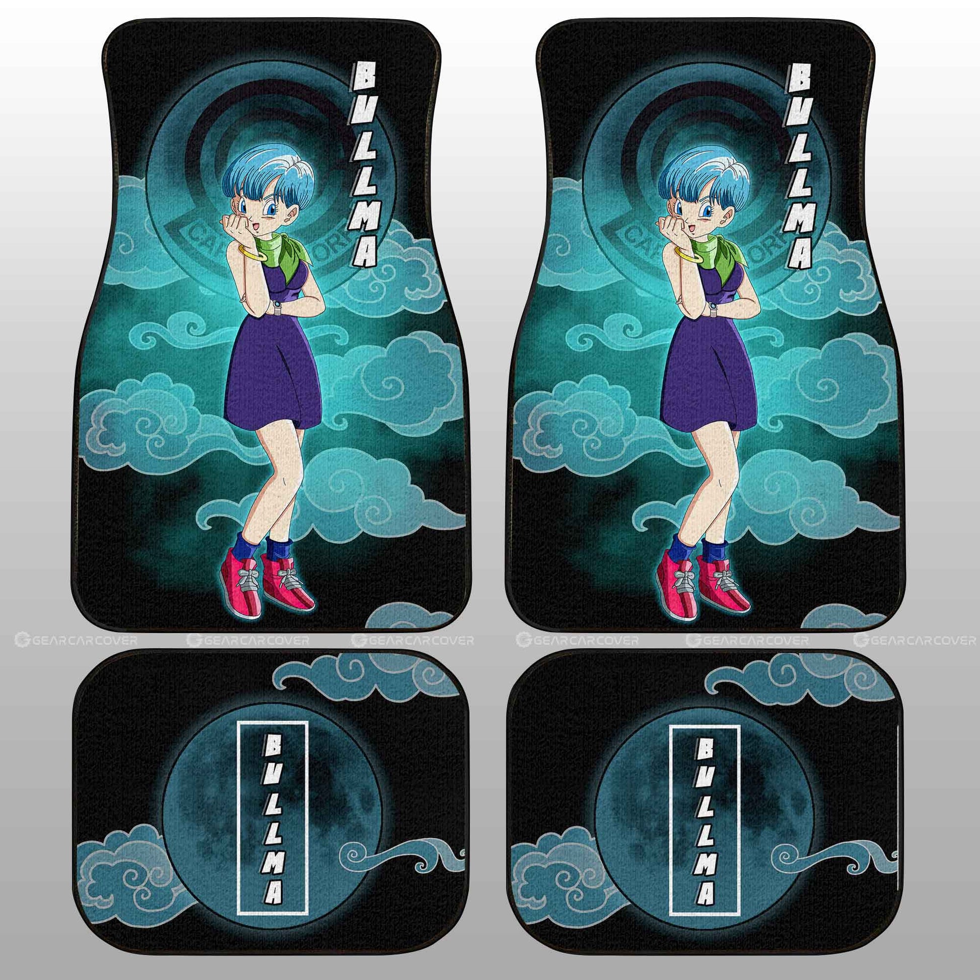 Dragon Ball Car Mats Bulma Car Floor Mats Car Interior Floor Mats