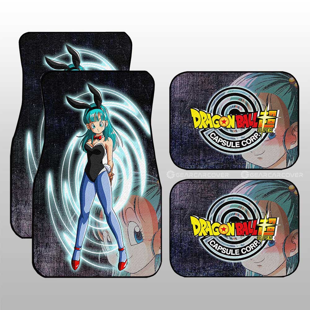 Dragon Ball Car Mats Bulma Car Floor Mats Dragon Ball Anime Car Floor Mats