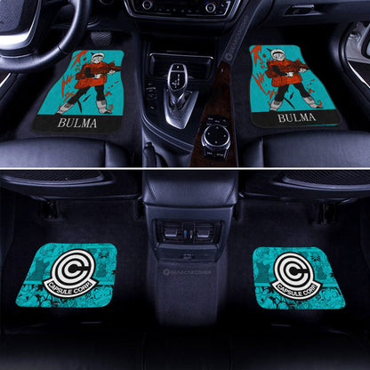 Dragon Ball Car Mats Bulma Car Floor Mats Dragon Ball Anime Manga Color Style Car Floor Mats