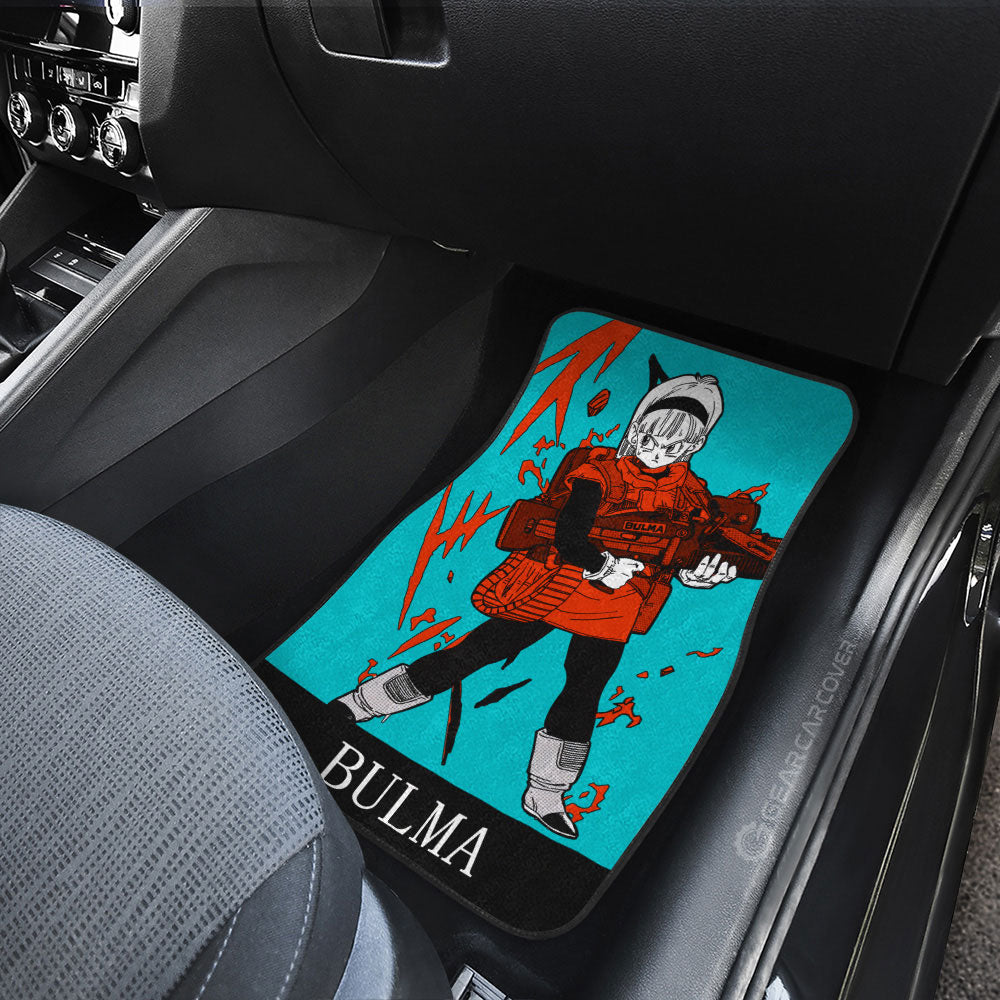 Dragon Ball Car Mats Bulma Car Floor Mats Dragon Ball Anime Manga Color Style Car Floor Mats