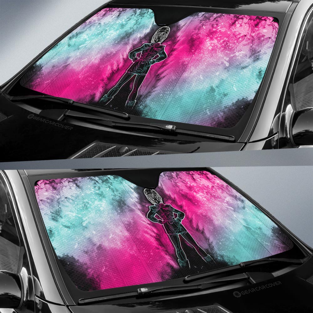 Bulma Car Sunshade Custom Anime Car Accessories
