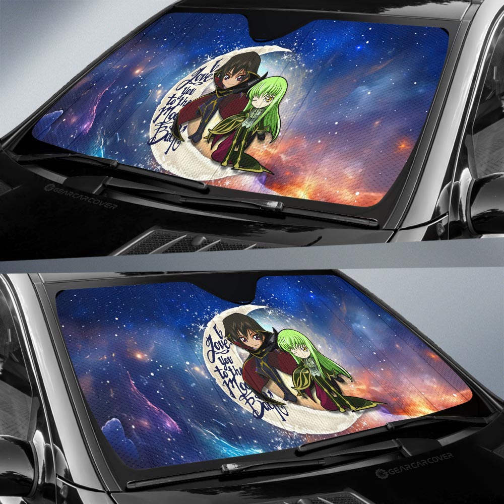 CC And Lelouch Car Sunshade Custom Car Accessories