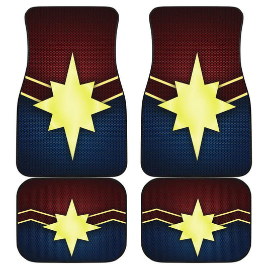 MV Car Floor Mats Captain MV Star Symbol Costume Car Mats