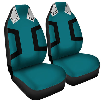 My Hero Academia Car Seat Covers My Hero Academia Deku Suit Seat Covers Green