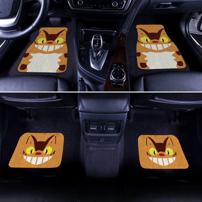 SGhibli Car Mats SGhibli My Neighbor Totoro Catbus Graphic Car Floor Mat Orange