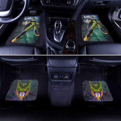 Dragon Ball Car Mats Cell Car Floor Mats Car Manga Galaxy Style Car Floor Mats