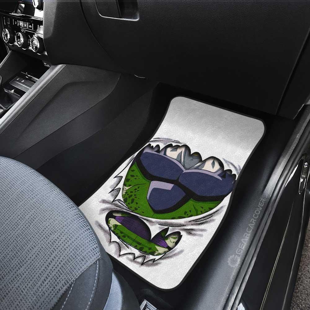 Dragon Ball Car Mats Cell Uniform Car Floor Mats Demon Slayer Car Floor Mats