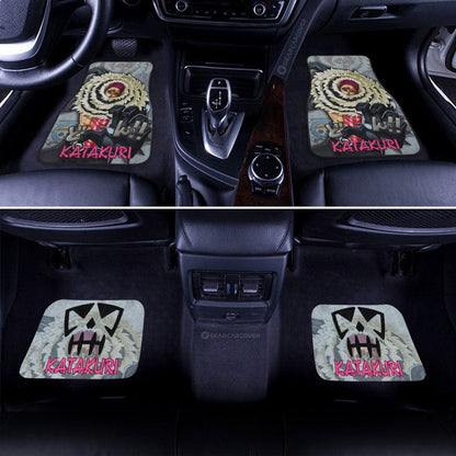 One Piece Car Mats One Piece Charlotte Katakuri Graphic Car Floor Mats White Gray
