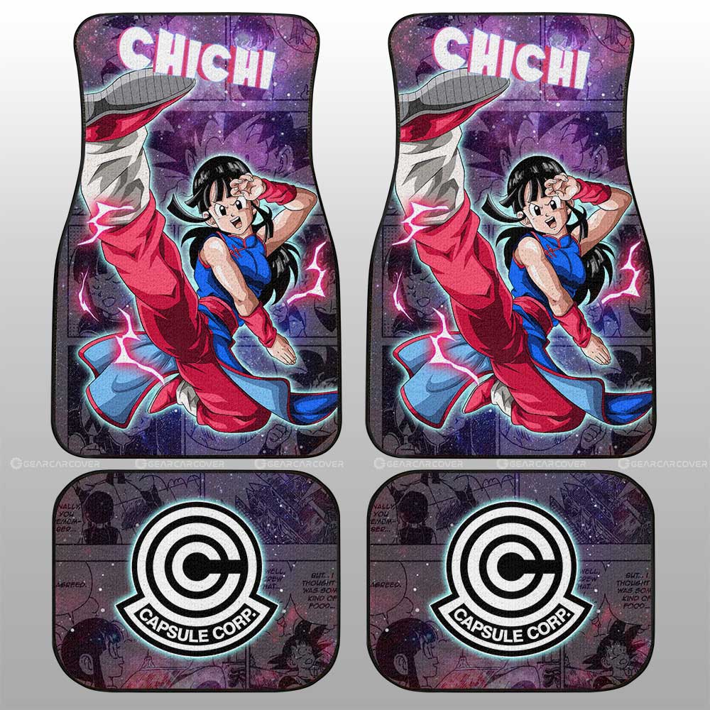 Dragon Ball Car Mats Chichi Car Floor Mats Galaxy Style Car Floor Mats