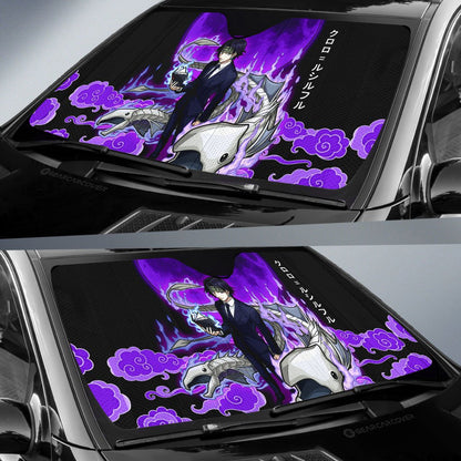 Chrollo Lucilfer Car Sunshade Custom Car Accessories