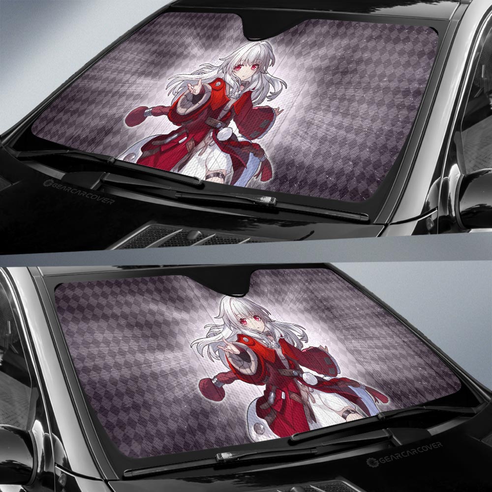Clara Car Sunshade Custom Honkai Star Rail Car Accessories