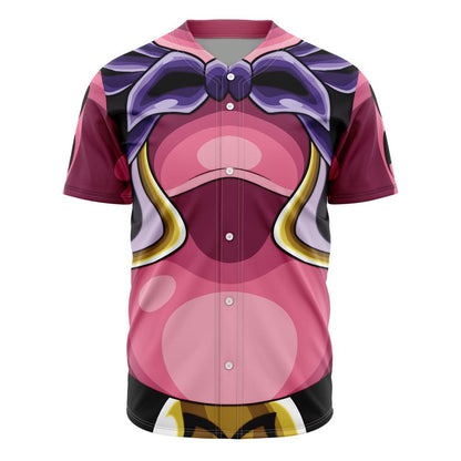 Dragon Ball Baseball Jersey Fat Buu Costume Dragon Ball Jersey Shirt Colorful Unisex Adult New Release