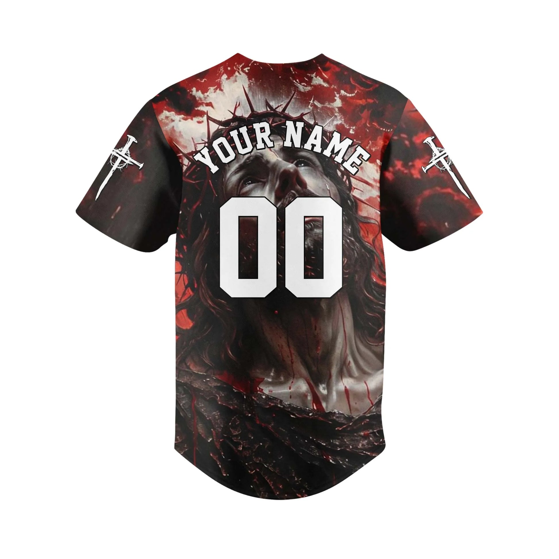 Lord Jesus Christ of Nazareth Baseball Jersey Bundle