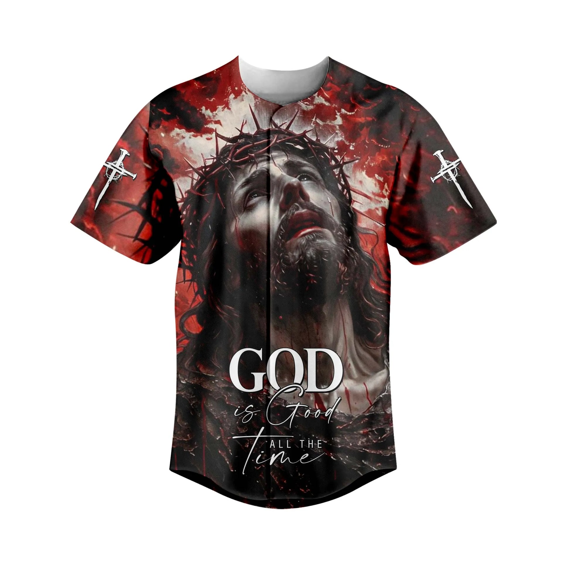 Lord Jesus Christ of Nazareth Baseball Jersey Bundle
