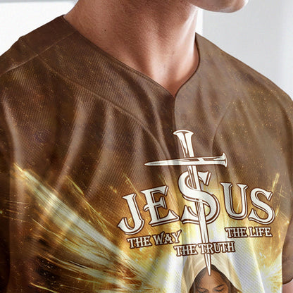 Jesus The Way, The Truth, The Life Baseball Jersey Bundle