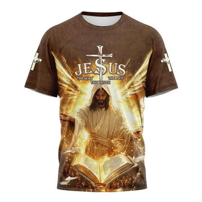 Jesus The Way, The Truth, The Life 3D TShirt
