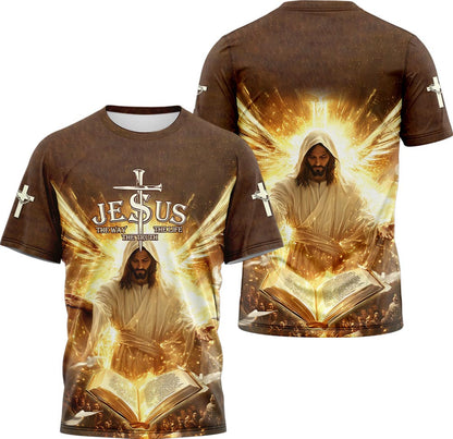 Jesus The Way, The Truth, The Life 3D TShirt
