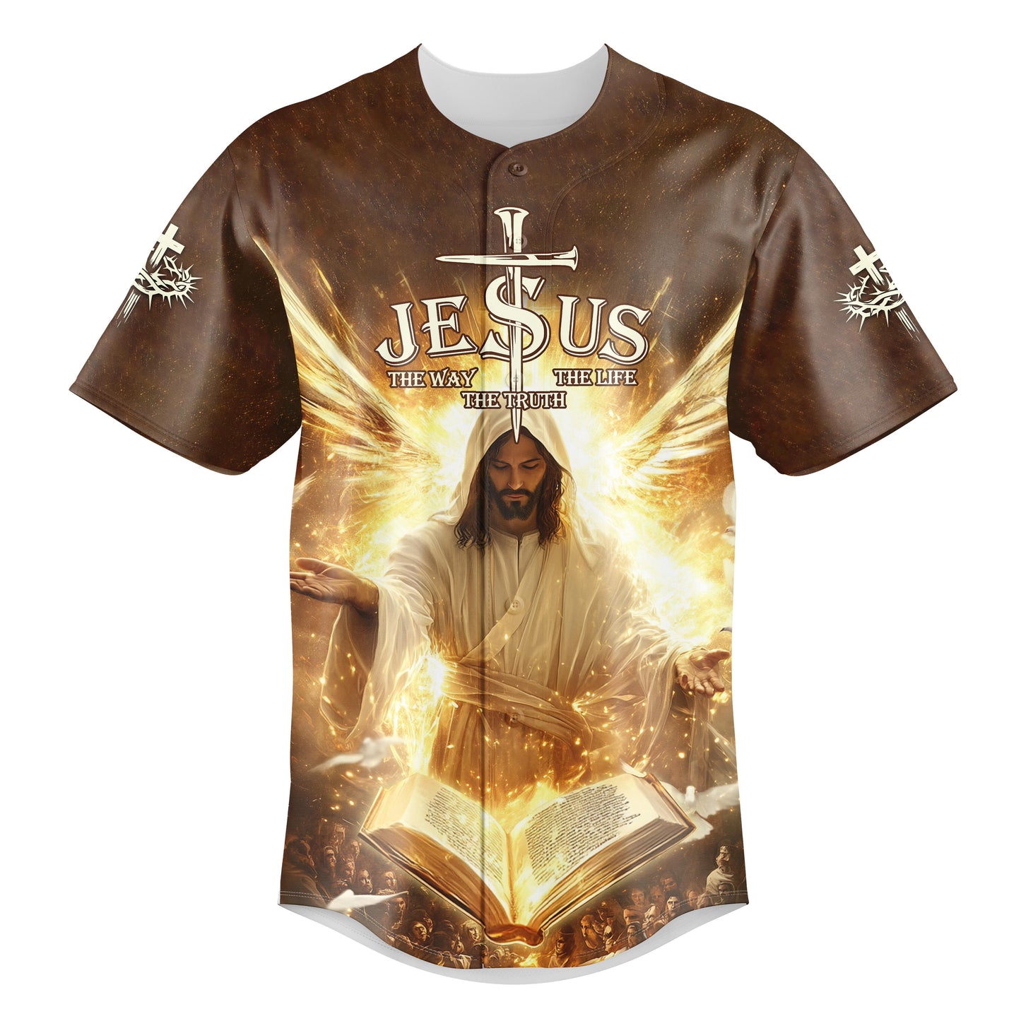 Jesus The Way, The Truth, The Life Baseball Jersey Bundle