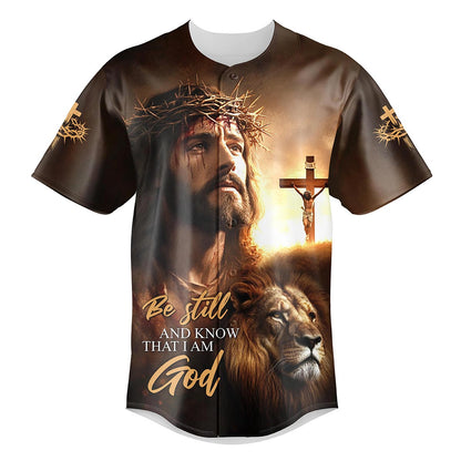 Be Still And Know That I Am God Baseball Jersey Bundle