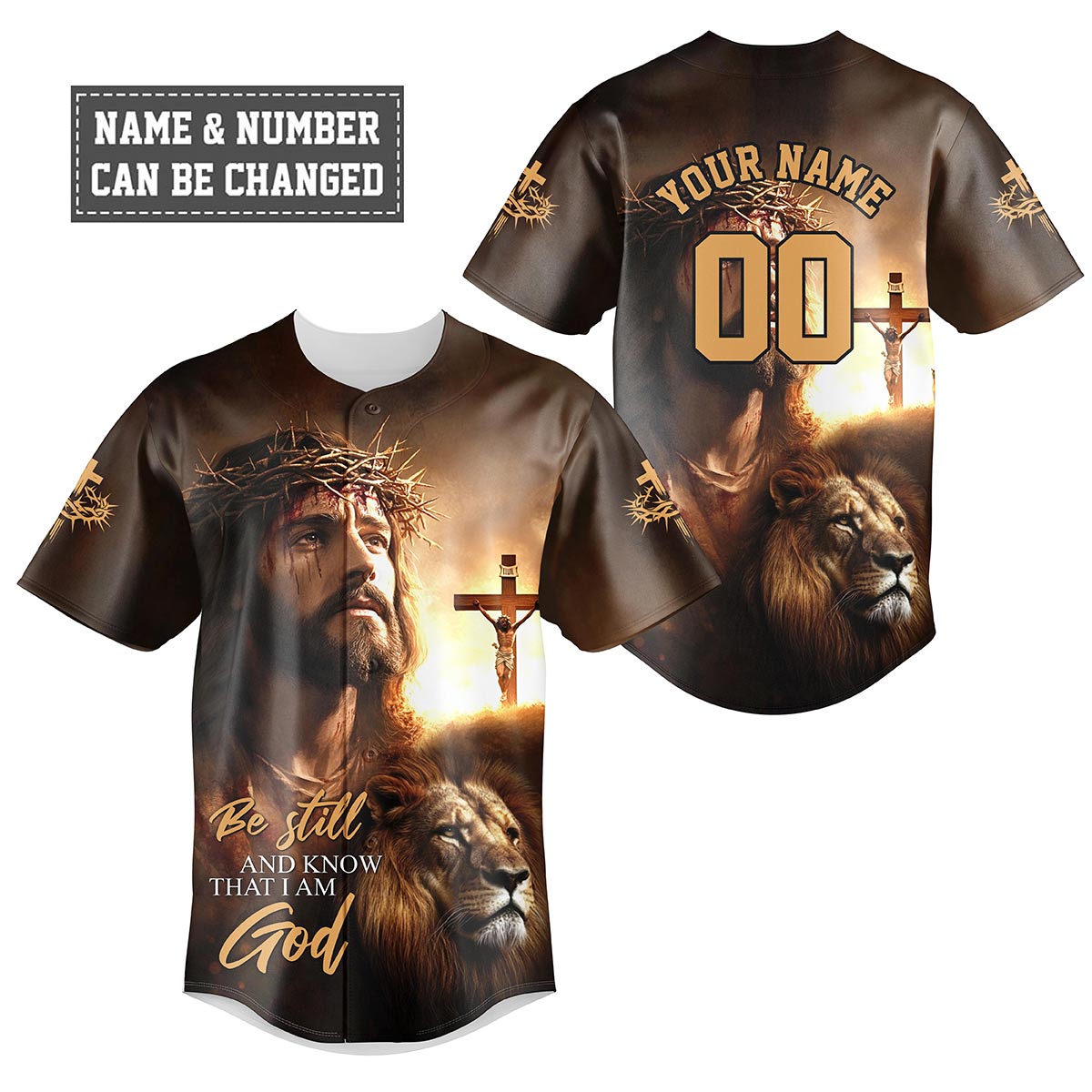 Be Still And Know That I Am God Baseball Jersey Bundle