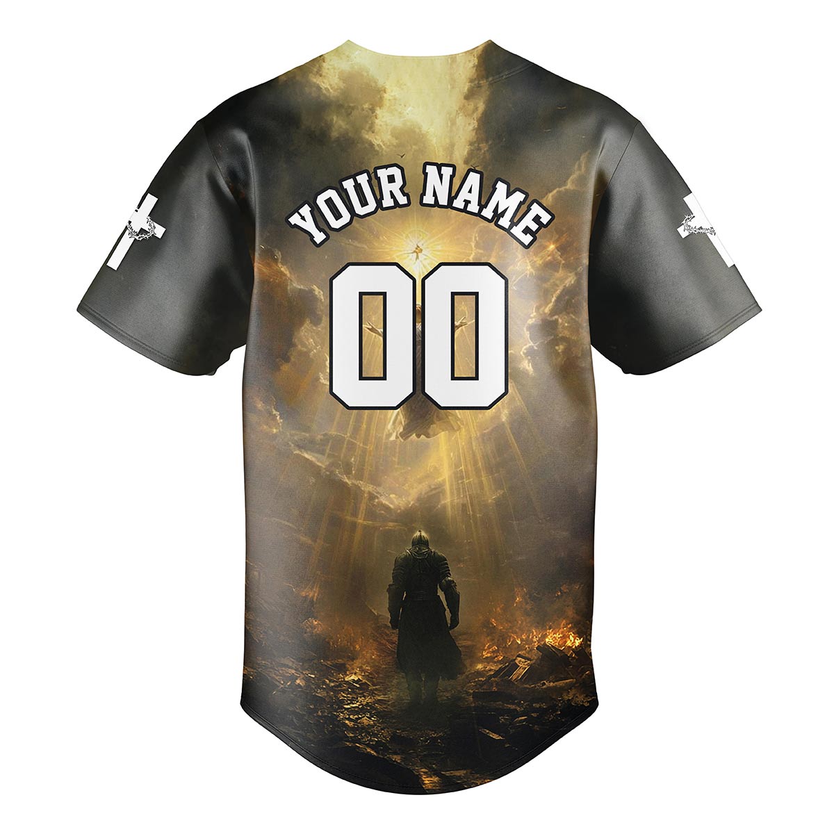 A Child Of God A Man Of Faith A Warrior Of Christ Baseball Jersey Bundle