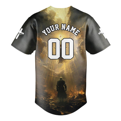 A Child Of God A Man Of Faith A Warrior Of Christ Baseball Jersey Bundle