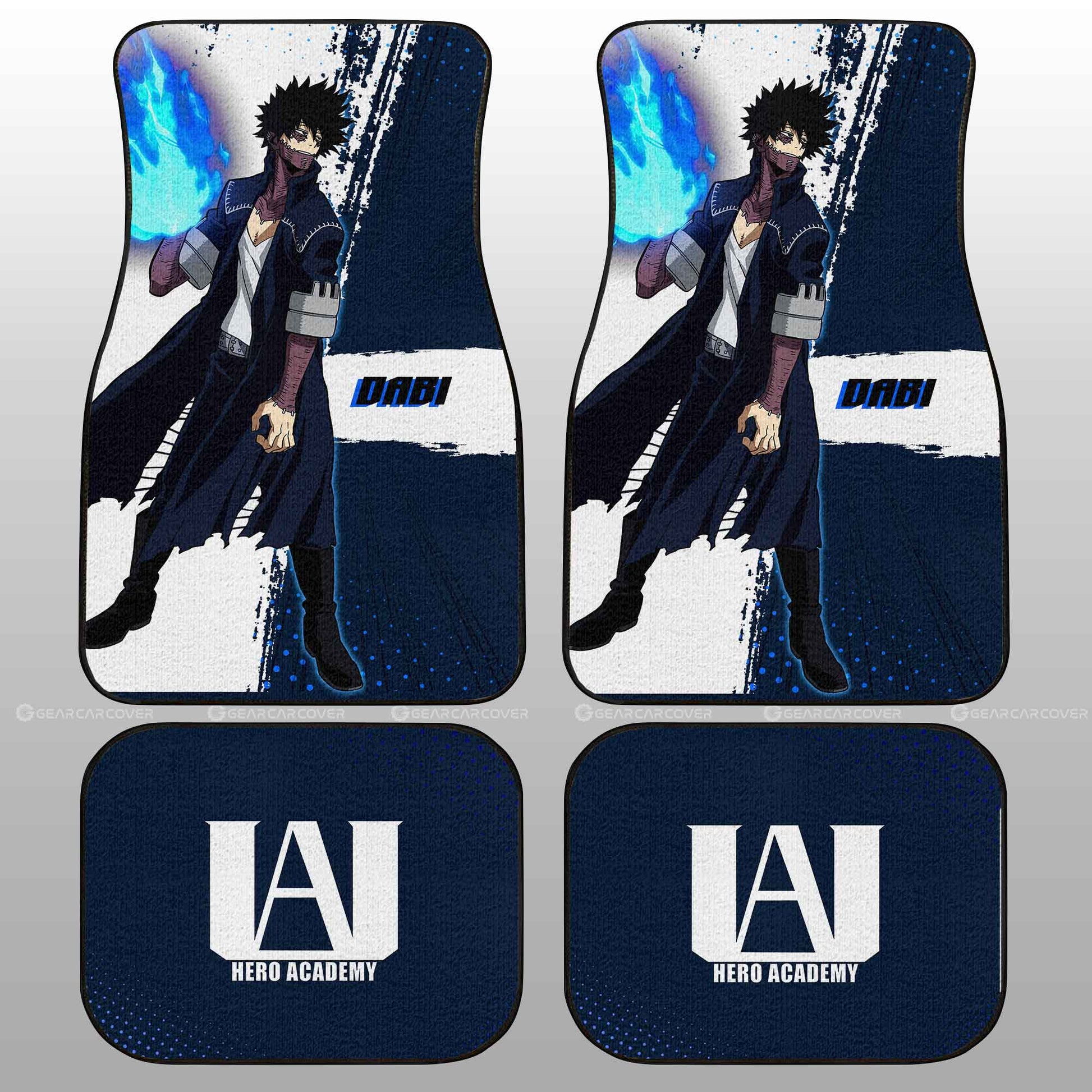 My Hero Academia Car Mats Dabi Car Floor Mats