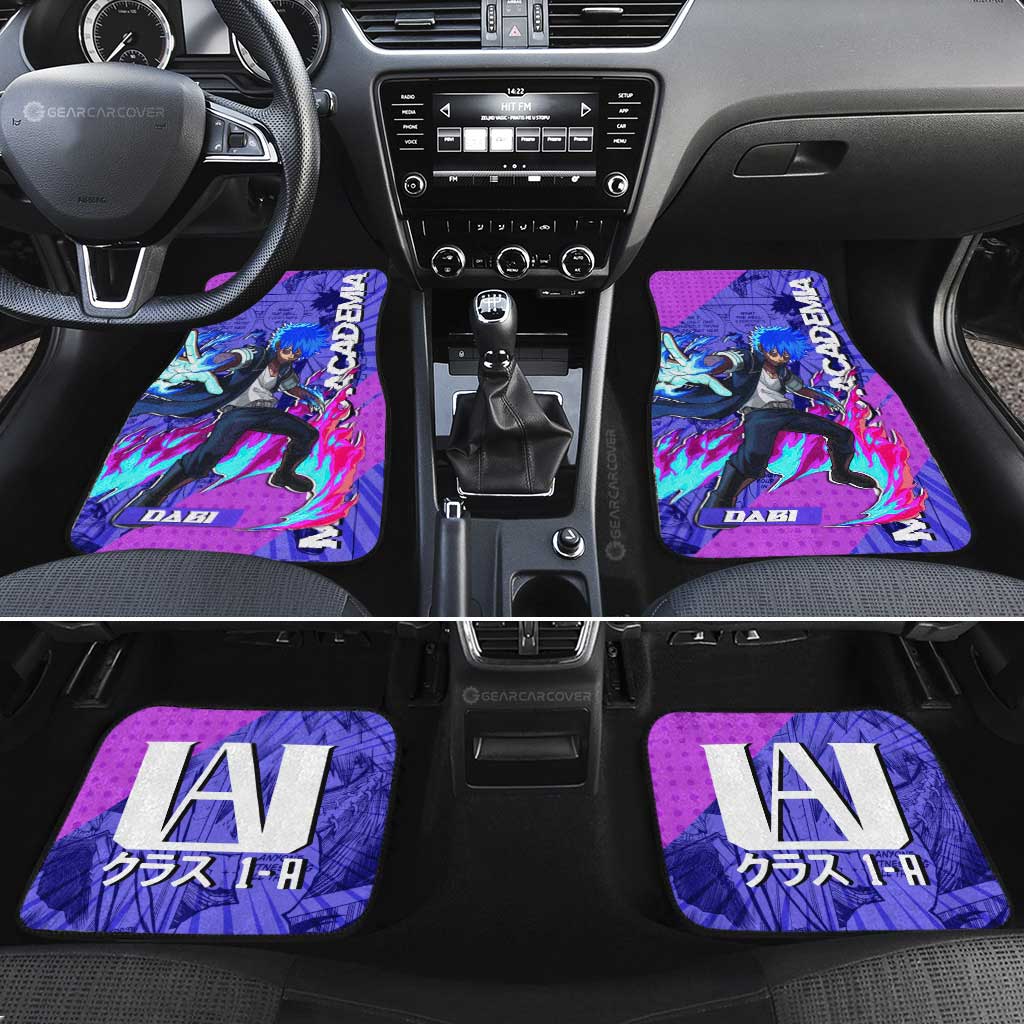 My Hero Academia Car Mats Dabi Car Floor Mats