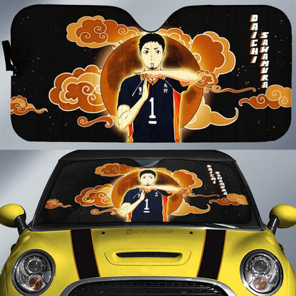 Daichi Sawamura Car Sunshade Custom For Fans