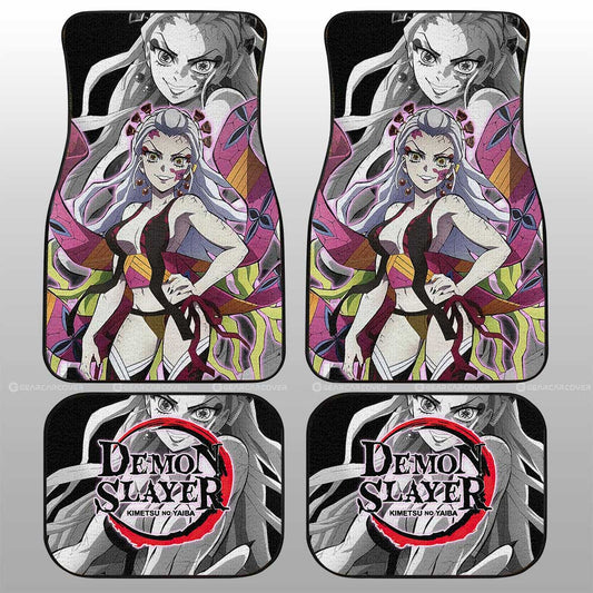 Demon Slayer Car Mats Daki Car Floor Mats Demon Slayer Car Floor Mats