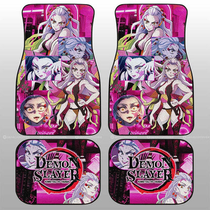 Demon Slayer Car Mats Daki Car Floor Mats Demon Slayer Anime Floor Mats