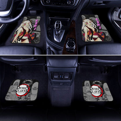 Demon Slayer Car Mats Daki Car Floor Mats Mix Mangas Floor Mats