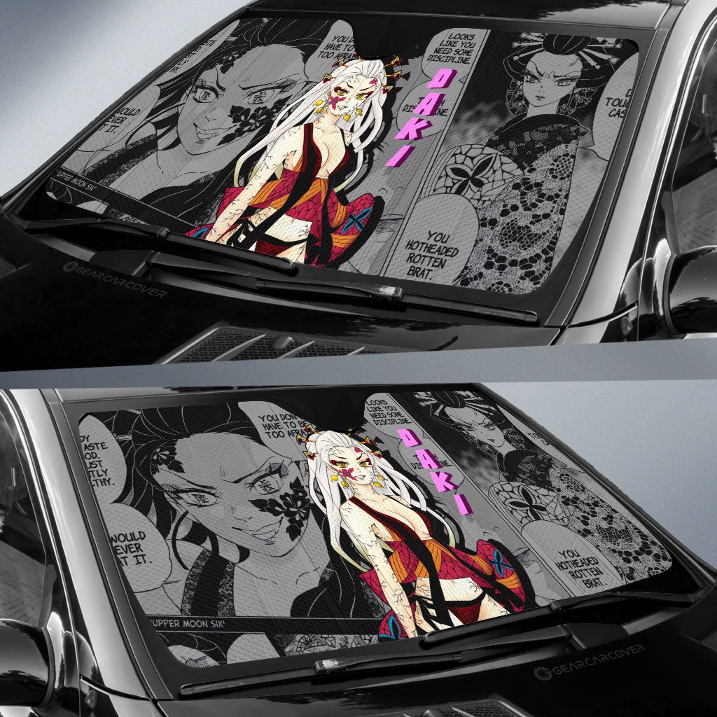 Daki Car Sunshade Custom Mix Mangas