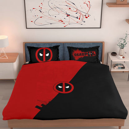 DP Bedding Set DP Name Symbol Pattern Duvet Covers Red Black Unique Gift