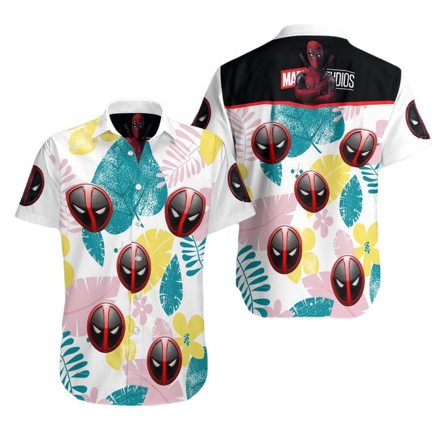 DP Hawaii Shirt MV DP With Tropical Leaves Pattern Hawaiian Shirt Colorful Unisex
