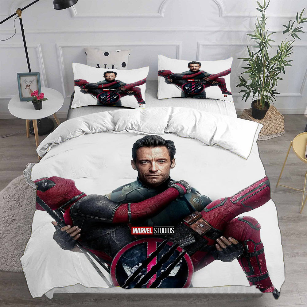 DP Bedding Set Wolverine Carries DP Graphic Duvet Covers Coloful Unique Gift