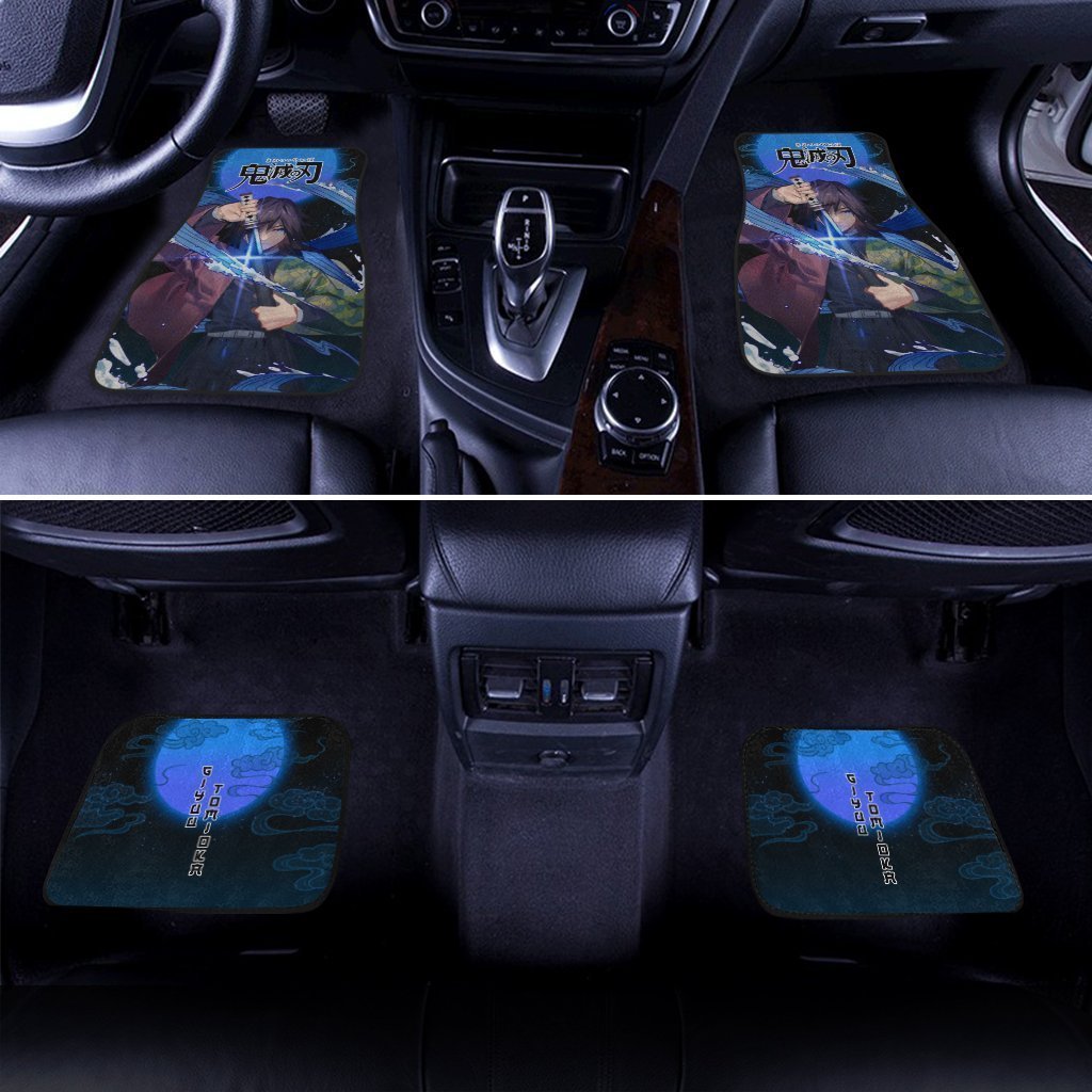 Demon Slayer Car Mats Demon Slayer Giyuu Car Floor Mats Demon Slayer Car Floor Mats