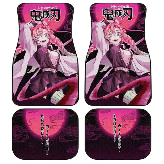 Demon Slayer Car Mats Demon Slayer Mitsuri Kanroji Car Floor Mats Demon Slayer Car Floor Mats