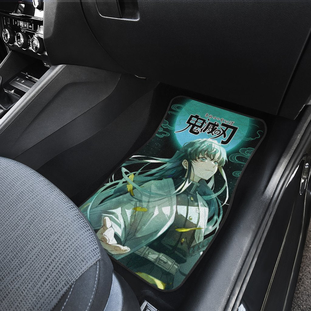 Demon Slayer Car Mats Demon Slayer Muichiro Tokito Car Floor Mats Demon Slayer Car Floor Mats