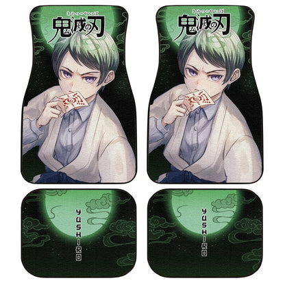 Demon Slayer Car Mats Demon Slayer Yushiro Car Floor Mats Demon Slayer Car Floor Mats