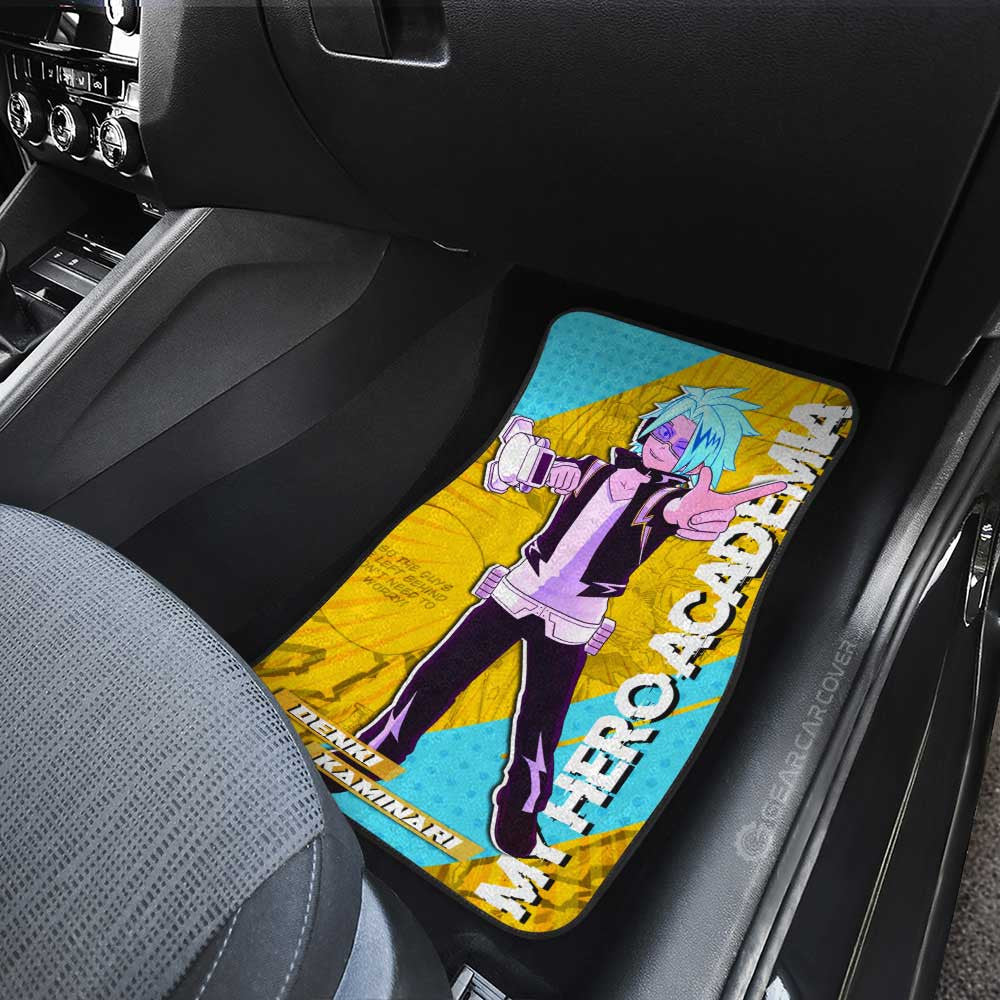 My Hero Academia Car Mats Denki Kaminari Car Floor Mats