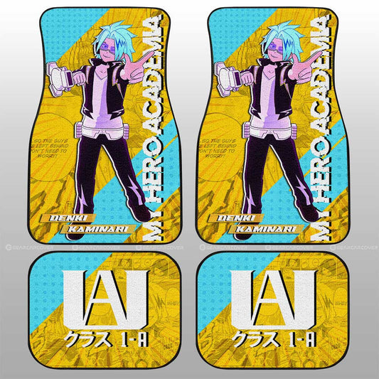 My Hero Academia Car Mats Denki Kaminari Car Floor Mats